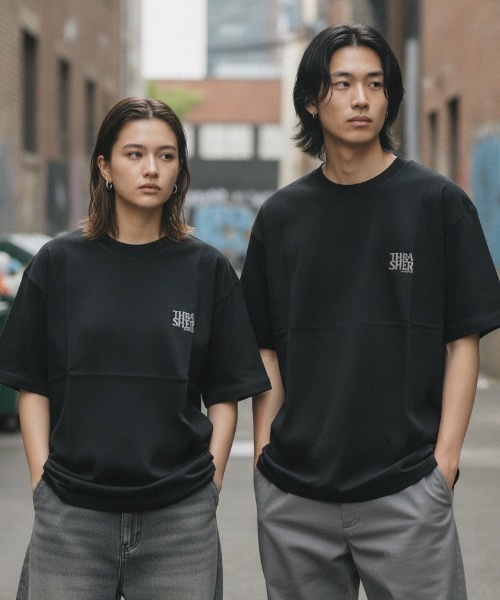 THRASHER（スラッシャー） tシャツ ANTI LOGO emb S/S T-SHIRTS