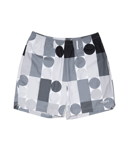 renoma PARIS パンツ r LOGO PRINT SHORTS メンズ : ZOZOTOWN Yahoo!店 