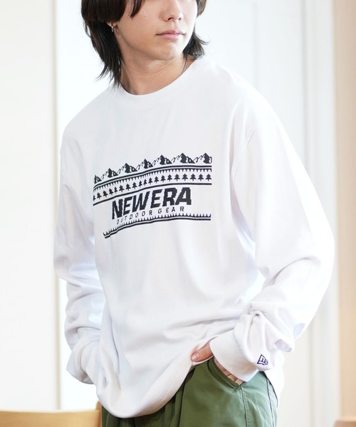 tシャツ NEW ERA/ニューエラ ロンT/長袖Tシャツ ウインターコットン 14307128/14307129 メンズ レディース | NEW ERA