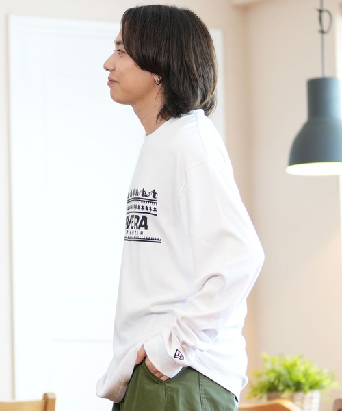 tシャツ NEW ERA/ニューエラ ロンT/長袖Tシャツ ウインターコットン 14307128/14307129 メンズ レディース | NEW ERA | 03