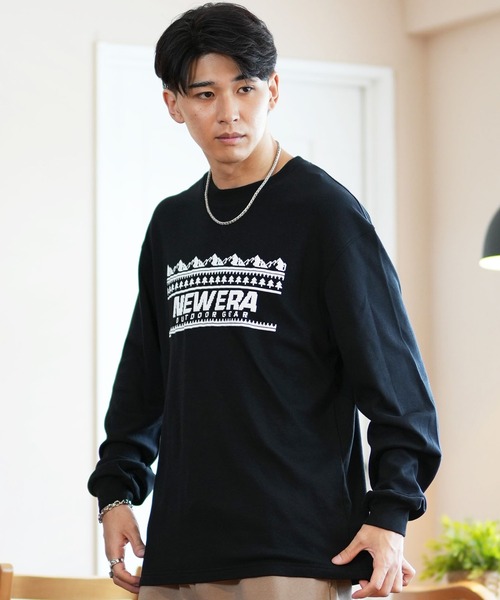 tシャツ NEW ERA/ニューエラ ロンT/長袖Tシャツ ウインターコットン 14307128/14307129 メンズ レディース | NEW ERA | 09