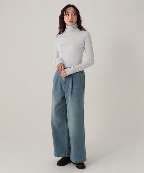 Elura（エルーラ） tシャツ ラメタートルトップス インナー/139374