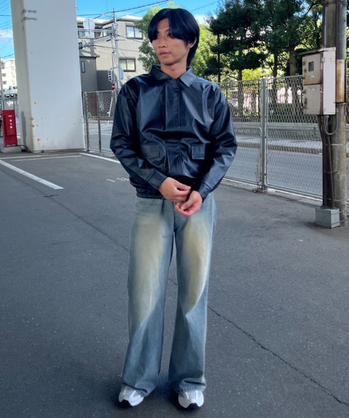 CELENA BEATS 革ジャン ライダース ヴィンテージライク オーバーサイズ