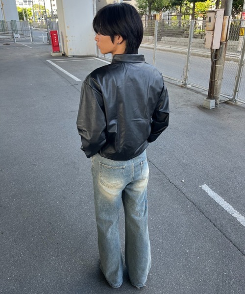 CELENA BEATS 革ジャン ライダース ヴィンテージライク オーバーサイズ