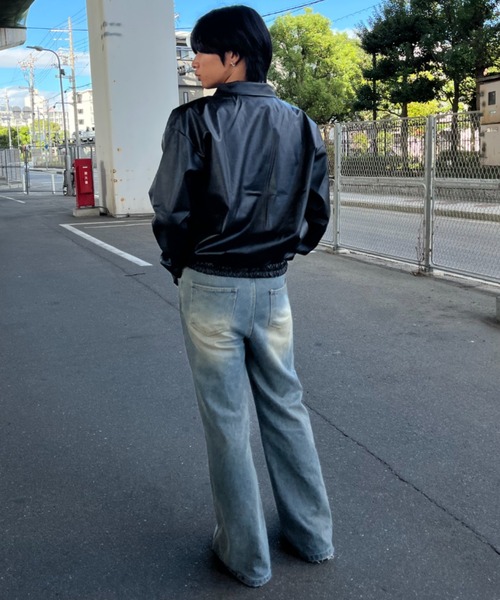 CELENA BEATS 革ジャン ライダース ヴィンテージライク オーバーサイズ
