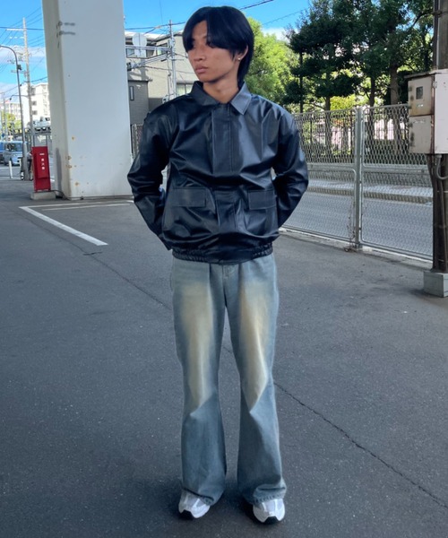 CELENA BEATS 革ジャン ライダース ヴィンテージライク オーバーサイズ