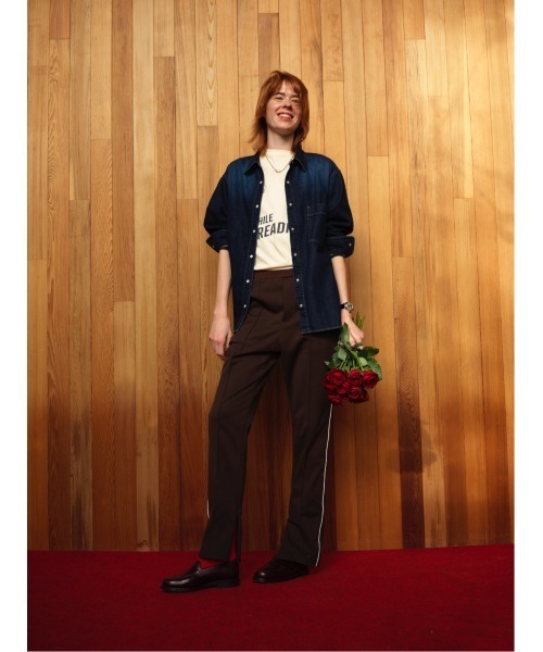 THE SHINZONE（ザ シンゾーン） パンツ SIDE LINE TRACK PANTS サイド