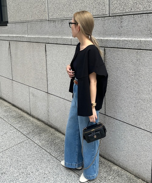 ベスト ジレ ノーカラーニットモッサベスト レディース StyleSea ベスト ジレ ノーカラーニットモッサベスト レディース