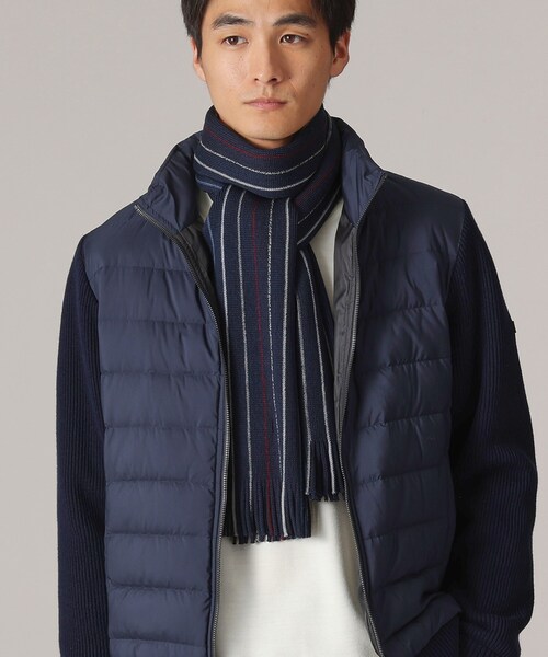 タケオキクチ　マフラー　メンズ TAKEO KIKUCHI マフラー Vフラース ラッセルマフラー メンズ