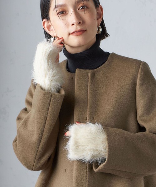 d.i.a. ベージュアームウォーマー付き ニット 新品未使用 楽天市場】あす楽 グラデーションカラーのリブアームウォーマー BE/GY