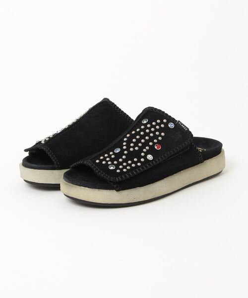 「Clarks Originals」 サンダル 29.0cm ブラック メンズ