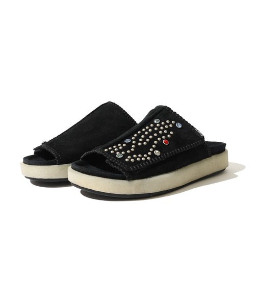 「Clarks Originals」 サンダル 29.0cm ブラック メンズ