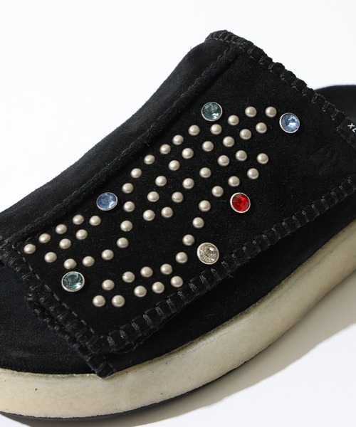 「Clarks Originals」 サンダル 29.0cm ブラック メンズ