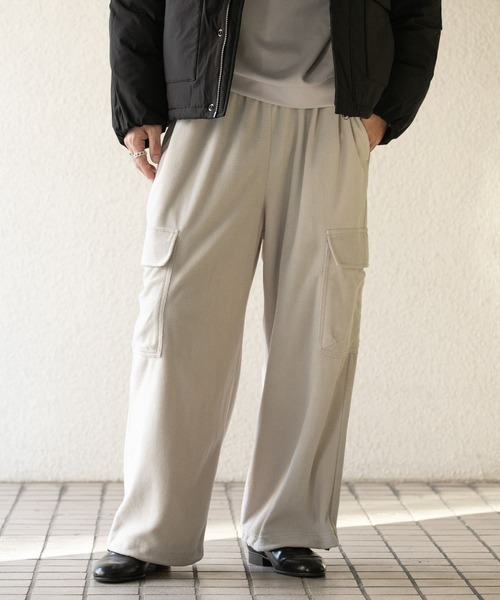 SENSE OF PLACE by URBAN RESEARCH パンツ フリースカーゴパンツ