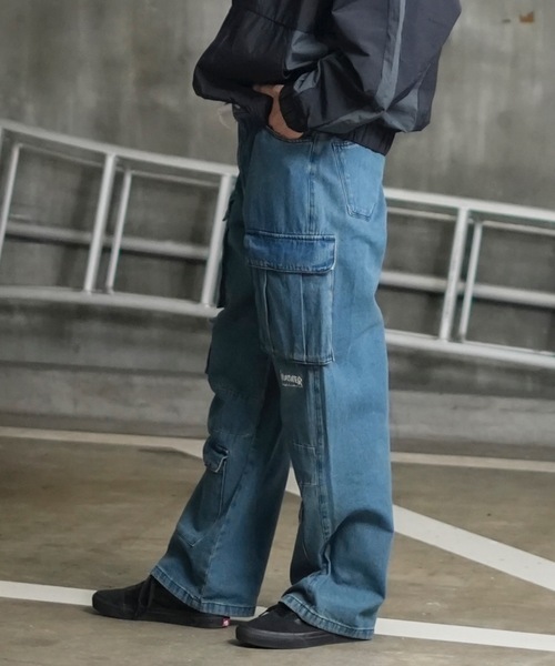 THRASHER（スラッシャー） カーゴパンツ DENIM 9P CARGO PANTS