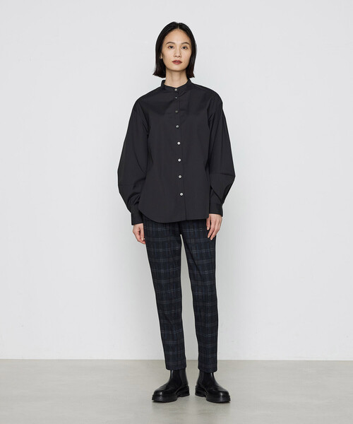 Gabardine K.T（ギャバジンK.T） ブラウス シャツ コットンポリ 