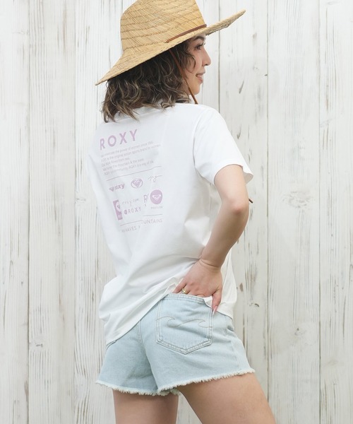 tシャツ 「水陸両用」ROXY Tシャツラッシュガード/着るUVケア RLY251037 レディース