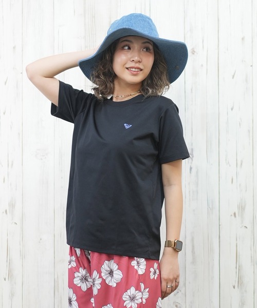 tシャツ 「水陸両用」ROXY Tシャツラッシュガード/着るUVケア RLY251037 レディース ROXY tシャツ 「水陸両用」ROXY Tシャツラッシュガード/着るUV