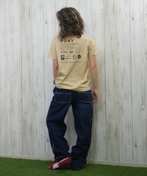 tシャツ 「水陸両用」ROXY Tシャツラッシュガード/着るUVケア RLY251037 レディース ROXY tシャツ 「水陸両用」ROXY Tシャツラッシュガード/着るUV