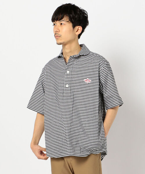 ダントン　半袖シャツ　40サイズ Danton 「DANTON」 半袖シャツ 40 ブラック系その他 メンズ