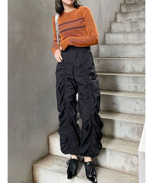 MURUA（ムルーア） パンツ シャーリングカーゴパンツ「セットアップ