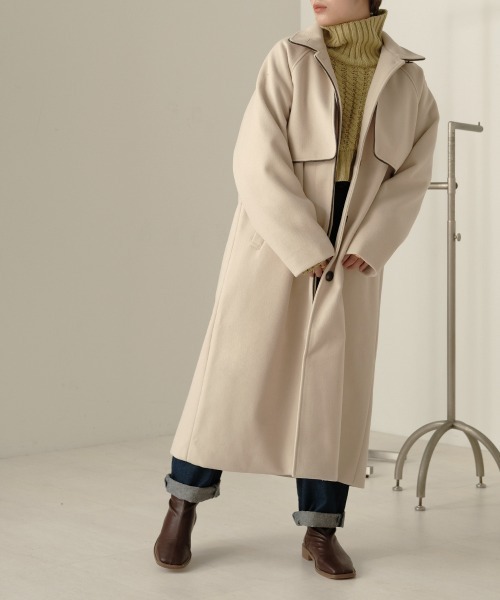 「Bab」 コート 38 ベージュ レディース_画像2