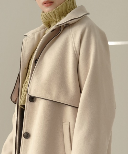 「Bab」 コート 38 ベージュ レディース_画像3