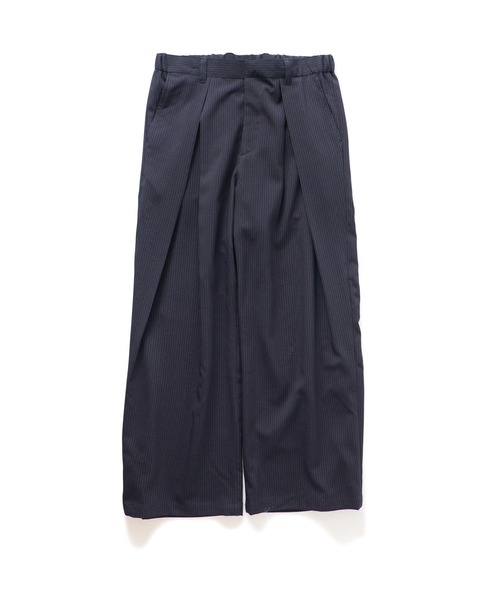Subciety（サブサエティ） スラックス Cross tuck slacks メンズ
