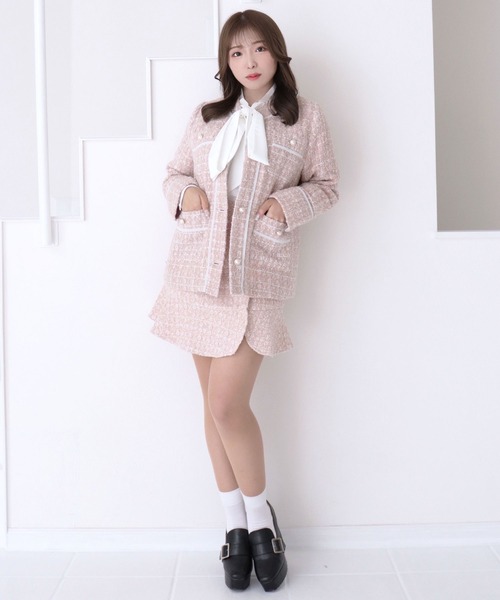 「TITTY&CO.」 フレアミニスカート SMALL ピンク系その他 レディース_画像2