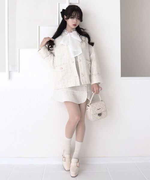 「TITTY&CO.」 フレアミニスカート SMALL ピンク系その他 レディース_画像5