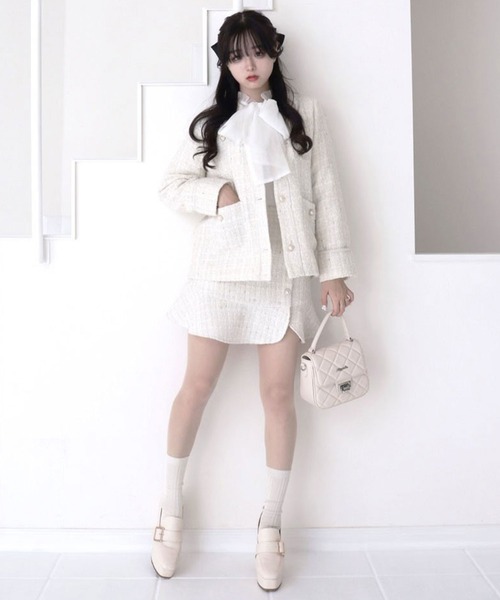 「TITTY&CO.」 フレアミニスカート SMALL ピンク系その他 レディース_画像6