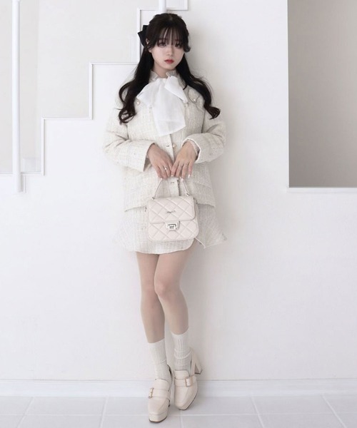 「TITTY&CO.」 フレアミニスカート SMALL ピンク系その他 レディース_画像7