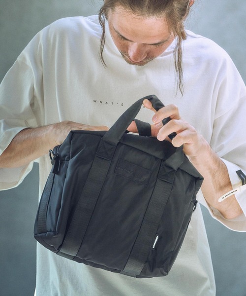 ADAM PATEK ボストンバッグ ADAMPATEK/square mini boston bag