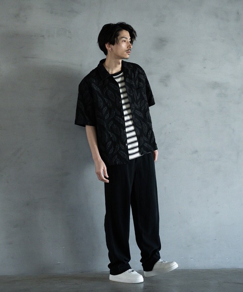 90s EUR ワンタック リネンパンツ スラックス ユーロ ワイドレッグ 90s EUR ワンタック リネンパンツ スラックス ユーロ ワイド