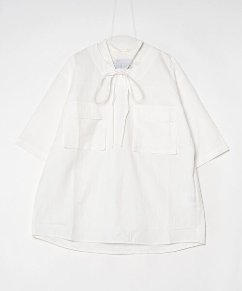 VOAAOV（ヴォアーブ） シャツ ENSHU-SUN DRYING TYPEWRITER BIG POCKET 