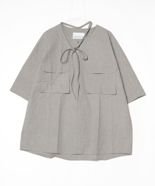 VOAAOV（ヴォアーブ） シャツ ENSHU-SUN DRYING TYPEWRITER BIG POCKET