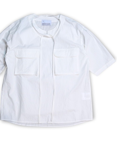 VOAAOV（ヴォアーブ） シャツ ENSHU-SUN DRYING TYPEWRITER BIG POCKET