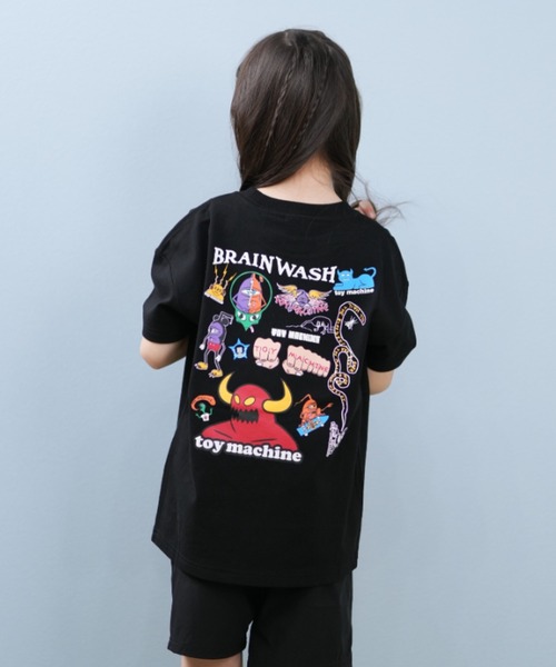 TOY MACHINE tシャツ MACHINE/トイマシーン BRAIN WASH S/S T