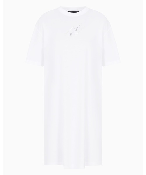 A/X Armani Exchange* ロゴ ワンピース クルーネック 半袖 ARMANI EXCHANGE ワンピース 「A|X アルマーニ エクスチェンジ