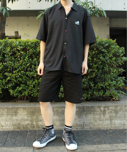 メンズ イージーショートパンツ Rocky Monroe カーゴパンツ ワイドミリタリーカーゴイージー
