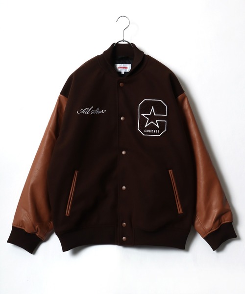 CONVERSE（コンバース） スタジャン M グリーン メンズ : ZOZOTOWN