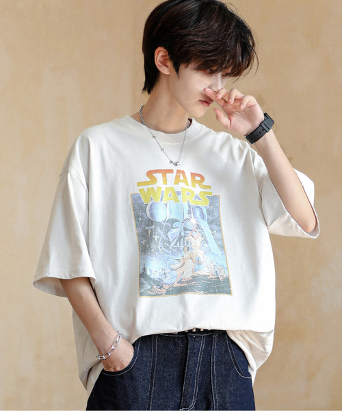 STAR WARS tシャツ 「neos」STAR スターウォーズ ルーズ