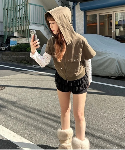 HTH パーカー short sleeve zip hoodie レディース : ZOZOTOWN Yahoo