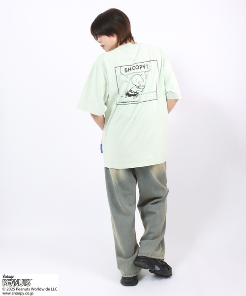 試着のみレア【Roku ロク】ヴィンテージスヌーピー プリントTシャツ 半袖 Roku ロク】ヴィンテージスヌーピー プリントTシャツ 半袖 試着