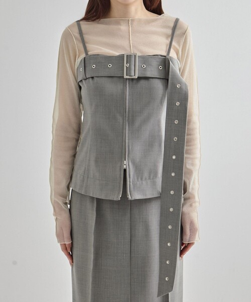 UNITED TOKYO キャミソール Stretch Tailored Bustier