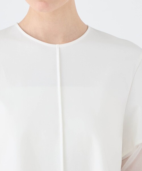 tシャツ ジャージーコンビ ランタンスリーブプルオーバー レディース Ballsey tシャツ ジャージーコンビ ランタンスリーブプル