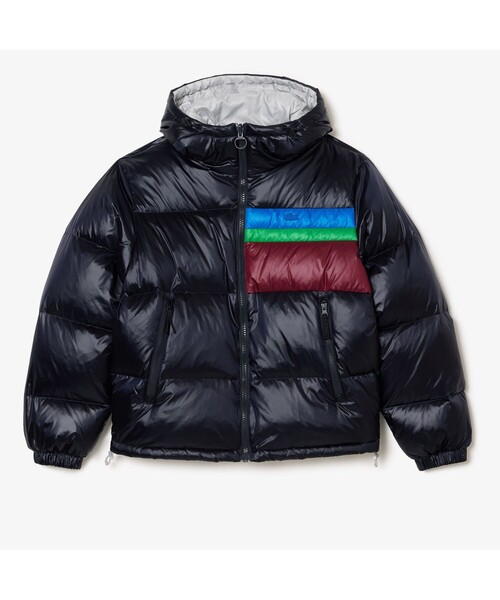 LACOSTE（ラコステ） ダウンジャケット 46 ダークネイビー メンズ