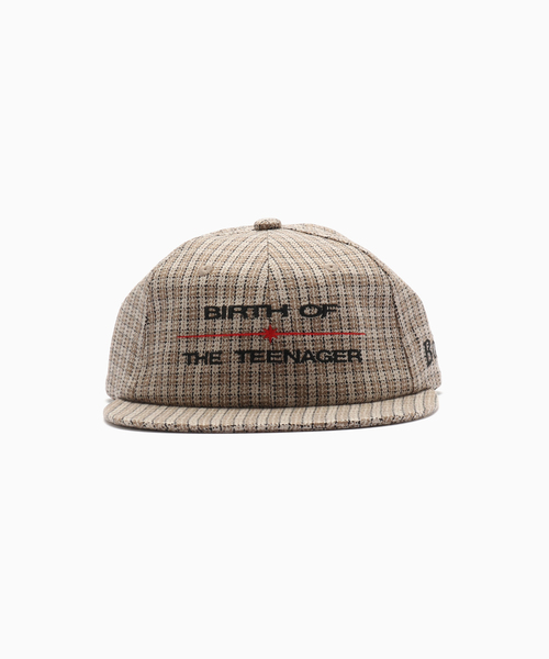 [BoTT] チェック柄 6パネルキャップ BoTT キャップ 帽子 / ボット Plaid 6-Panel Cap メンズ