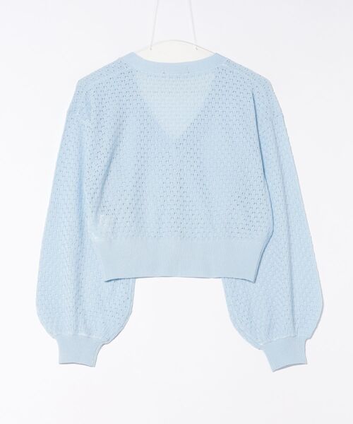 マリークヮント透かし編みコンパクト カーディガン MARY QUANT ONLINE SHOP｜マリークヮントオンラインショップ