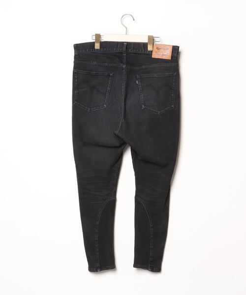 【値下】Glamb デニムパンツ　サルエル　ブラック セール】Knit Sarrouel Denim / ニットサルエルデニム（デニム